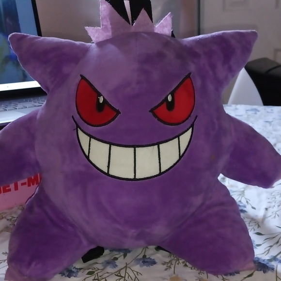 Gengar Pokemon Plush Backpack - Picture 1 of 8